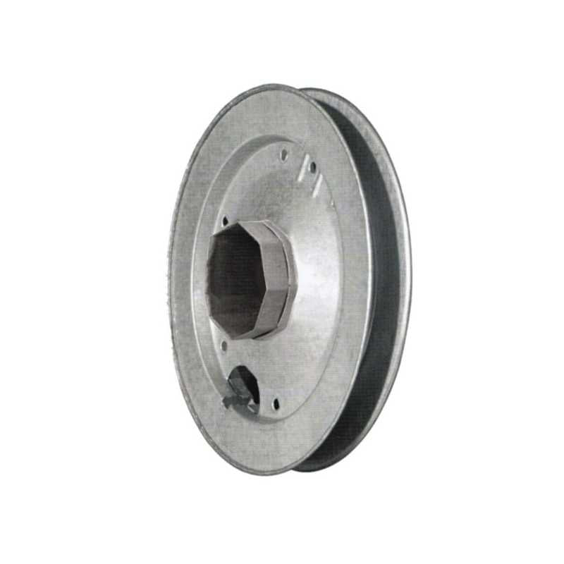 Puleggia Rullo Metallo Liscio mm 180