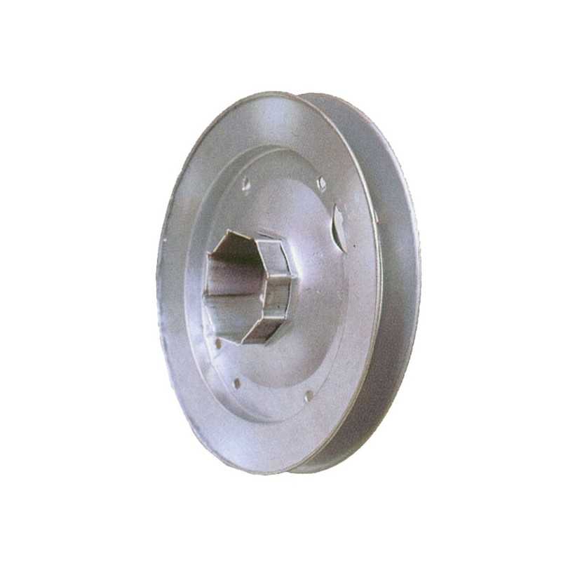 Puleggia Rullo Metallo Sagomato mm 240