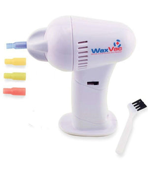 Pulisci Pulitore Orecchie A Batterie Azione Rotatoria Elimina Cerume Wax Vac         