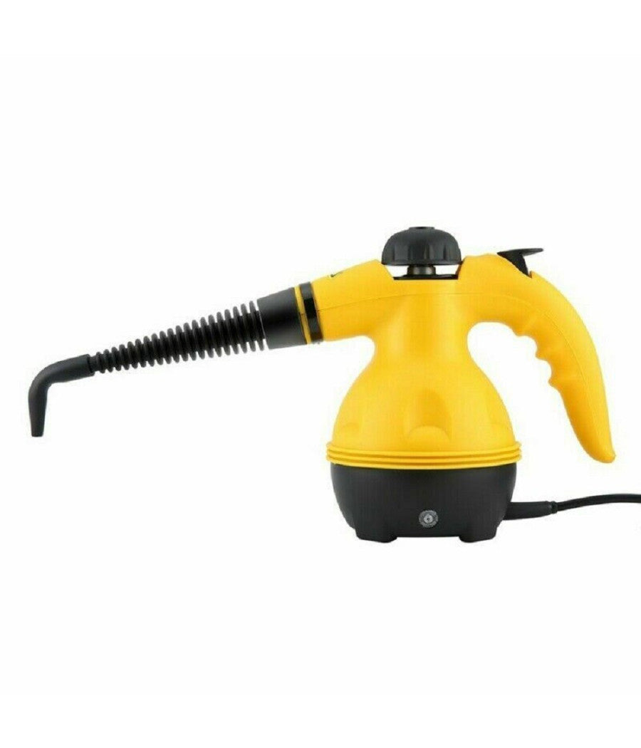 Pulitore A Vapore Elettrico Portatile Multiuso 1000 Watt 350ml 50°c Accessori         