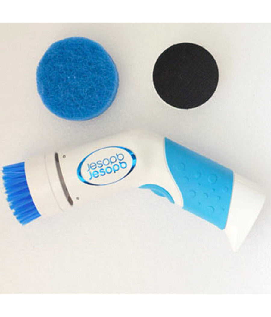 Pulitore Power Scrubber Sgrassatore Rotante Impermeabile Scrosta Piatti Pentole         