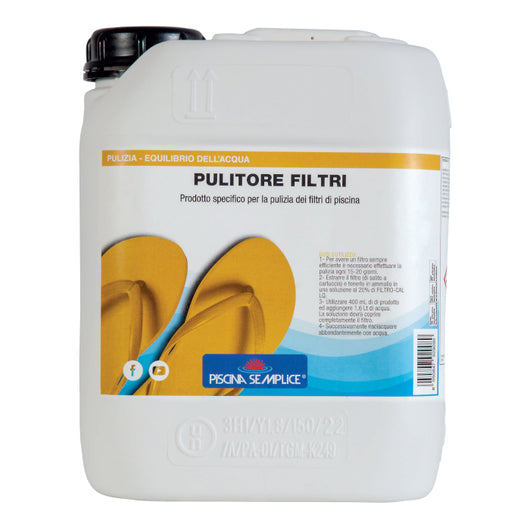 Pulitore Filtri 5 Kg - Ideale Per Pulire Coperture Pvc