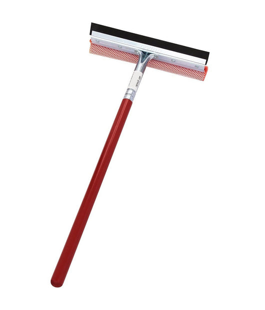 Pulivetro Auto 25 Cm Manico Legno Spugna Gomma Per Moscerini Pulizia Parabrezza         