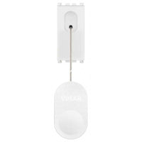 Pulsante 1Pno 10A con Tirante Bianco