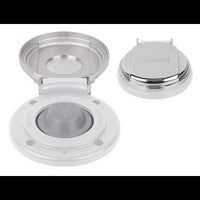 PULSANTE A PIEDE BIANCO DOWN