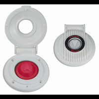 PULSANTE A PIEDE BIANCO UP