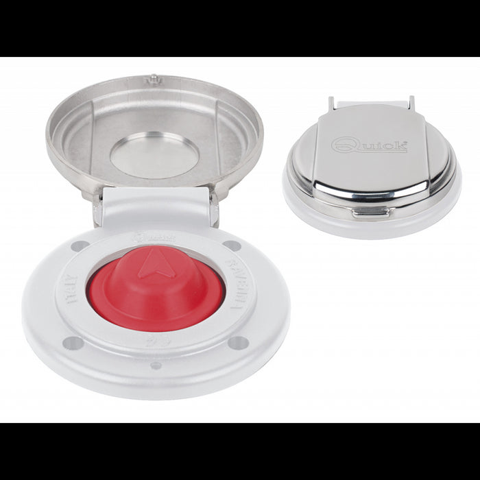 PULSANTE A PIEDE BIANCO UP