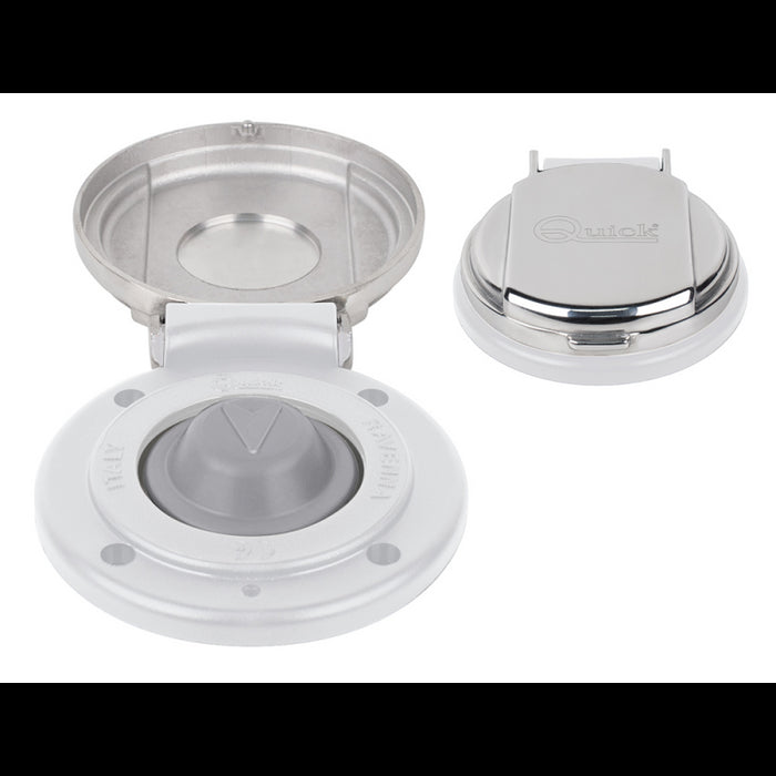 PULSANTE A PIEDE BIANCO UP