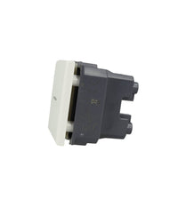 Pulsante Assiale 1p 2m 16a Colore Bianco Compatibile Bticino Axolute         