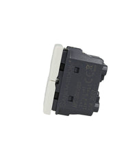 Pulsante Doppio Saliscendi 1p+1p Bianco Compatibile Con Bticino Axolute         