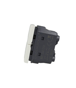 Pulsante Doppio Saliscendi 1p+1p Bianco Compatibile Con Bticino Axolute         