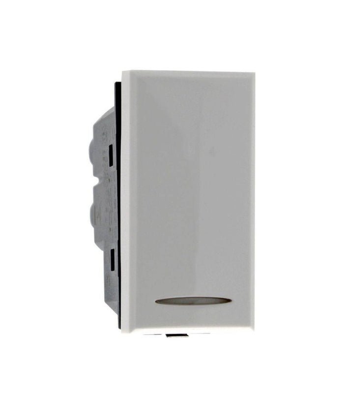 Pulsante No 1p 16a Colore Bianco Compatibile Con Bticino Axolute         