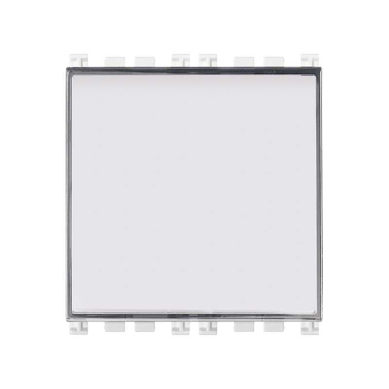 Pulsante Targhetta 1P No 10A Bianco