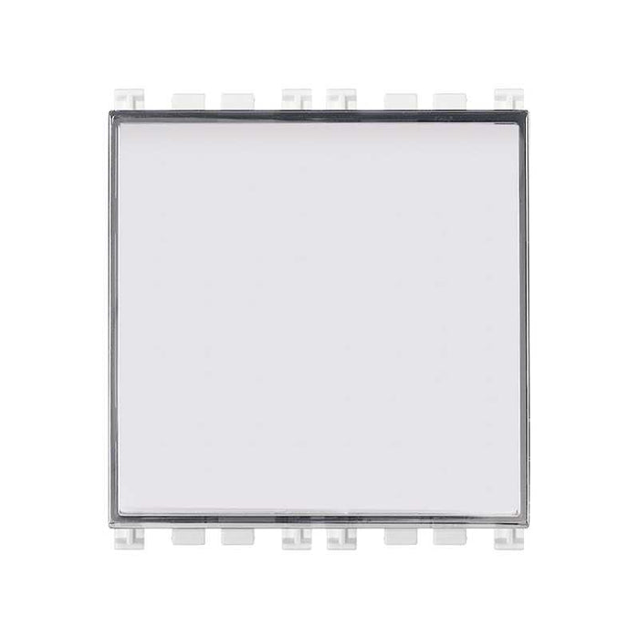 Pulsante Targhetta 1P No 10A Bianco