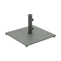 Base quadrata per ombrellone a palo centrale, verde kaki