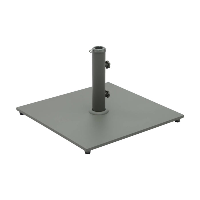 Base quadrata per ombrellone a palo centrale, verde kaki