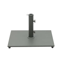 Base quadrata per ombrellone a palo centrale, verde kaki