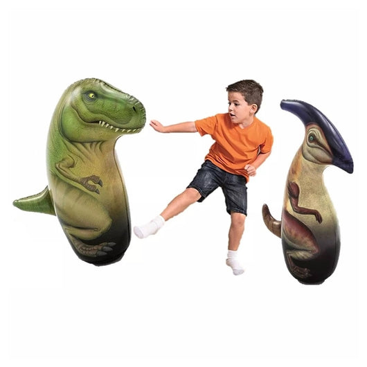 Trade Shop - Pungiball A Forma Di Dinosauri 3d Per Bambini 91 Cm 3 Modelli Assortiti 52287 -