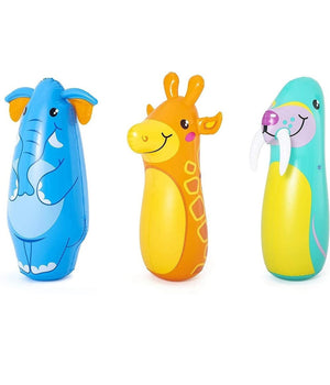 Pungiball Design A Forma Di Animali 89 Cm Per Bambini 3 Modelli Assortiti 52152         