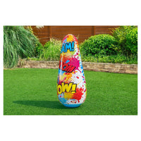 Trade Shop - Pungiball Sempreimpiedi Sacco Boxe Comic Blast Design Fumetti 48x46x119cm Bambini 52630 -