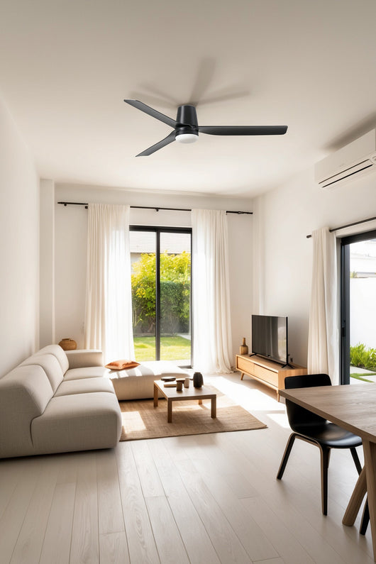 PUNT TUB M, Ventilatore con Luce, Faro Barcelona