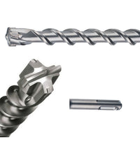 Punta 4 Tagli Per Muro Sds Max / Plus Da 600 / 800 / 1000 Mm Per Trapano Martello         