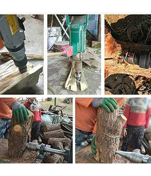 Punta 50 Mm Spaccare Legno Spaccalegna Uso Domestico Per Trapano Sds Plus         