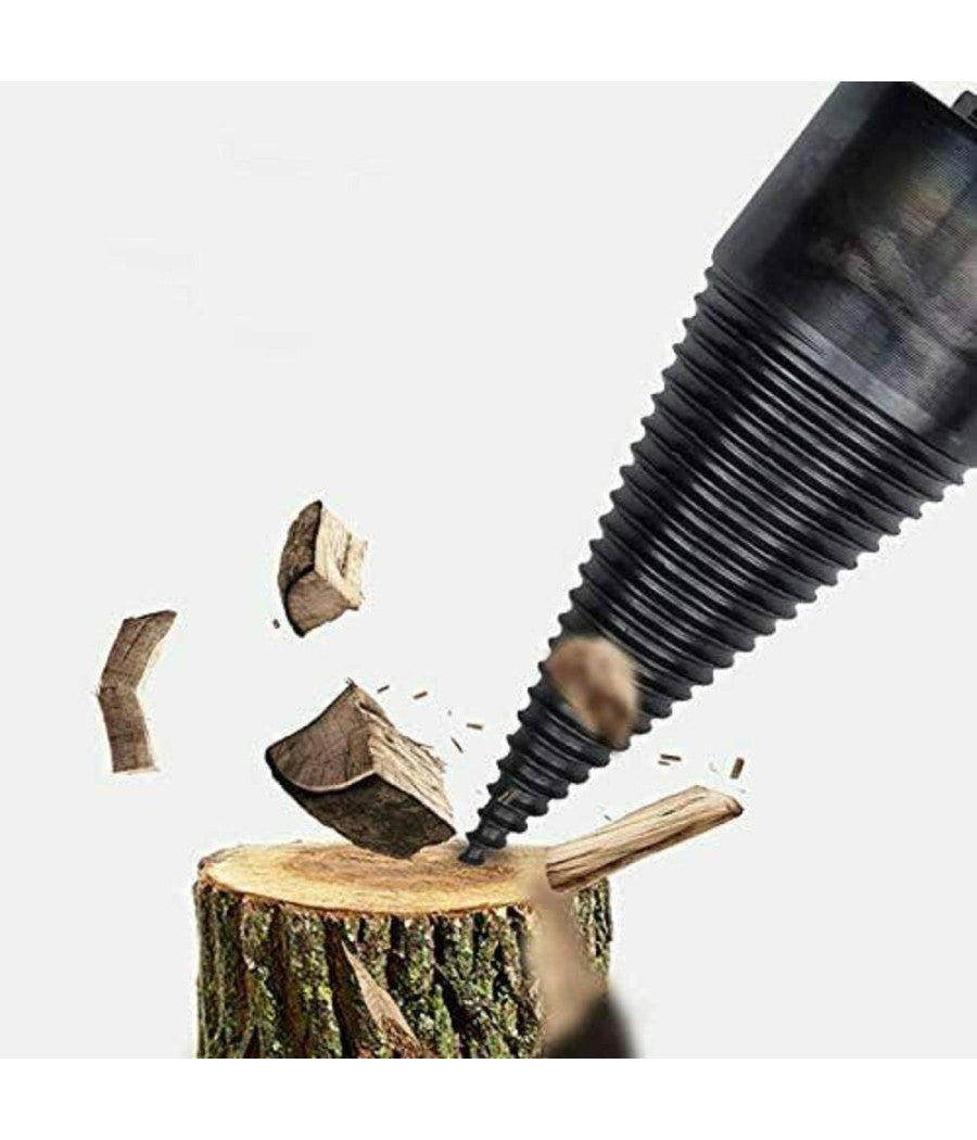 Punta 50 Mm Spaccare Legno Spaccalegna Uso Domestico Per Trapano Sds Plus         