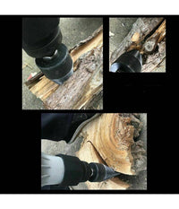 Punta 50 Mm Spaccare Legno Spaccalegna Uso Domestico Per Trapano Sds Plus         