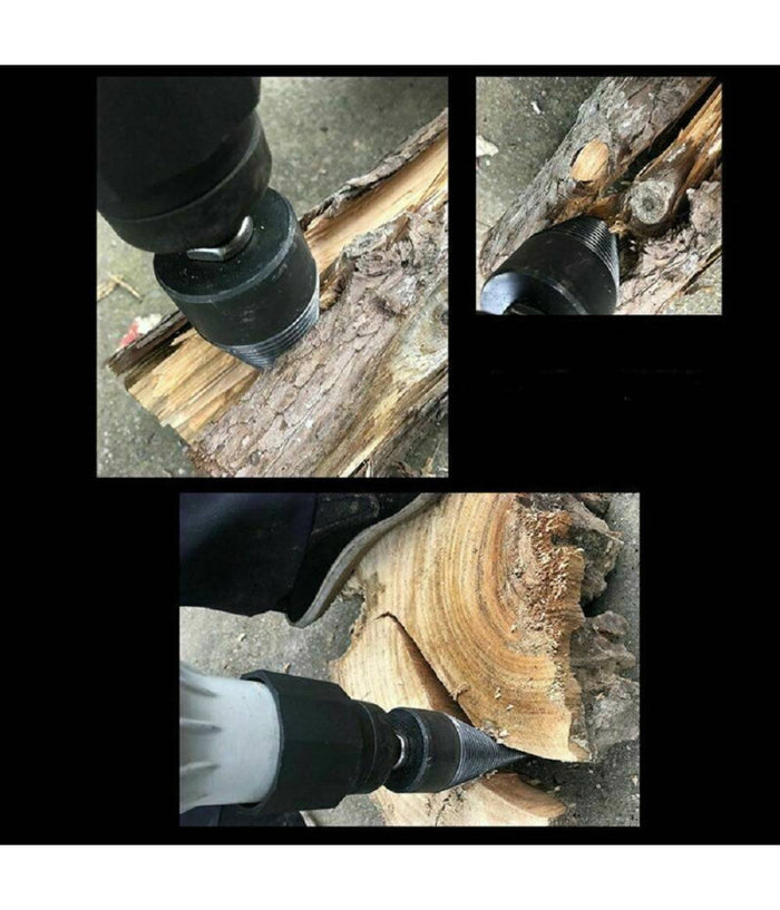 Punta 50 Mm Spaccare Legno Spaccalegna Uso Domestico Per Trapano Sds Plus         