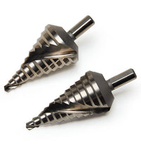 Punta Fresa A Scalino Gradino Allargaforo Allargafori Conica 4 - 49 Mm Argento         