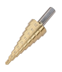 Punta Fresa Conica A Scalini Per Trapano A Gradino Spirale Da 4 A 20mm Graduale         