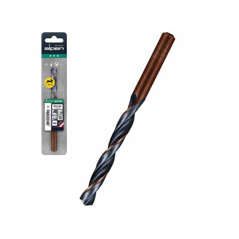 Punta HSS Sprint Master 7,50X109 618 Alpen