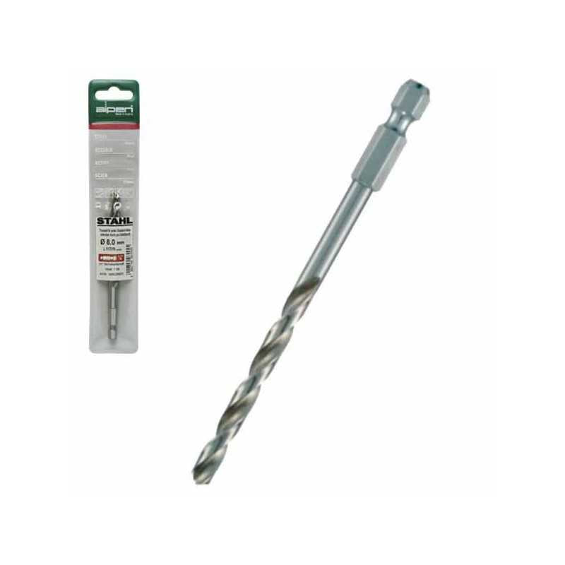 Punta HSS Super 8X117 Esagonale 952 Alpen