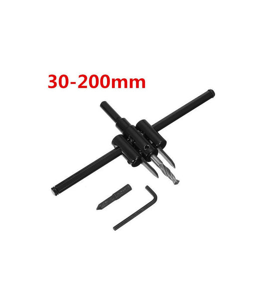 Punta Trapano Foro Regolabile Circolare Bareno Legno Compensato Laminati 30-200         