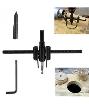 Punta Trapano Foro Regolabile Circolare Bareno Legno Compensato Laminati 30-200         