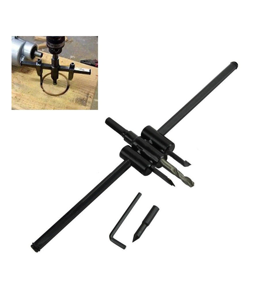 Punta Trapano Foro Regolabile Circolare Bareno Legno Compensato Laminati 30-300         