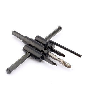 Punta Trapano Per Foro Regolabile Circolare Bareno Per Legno Compensato Laminati         