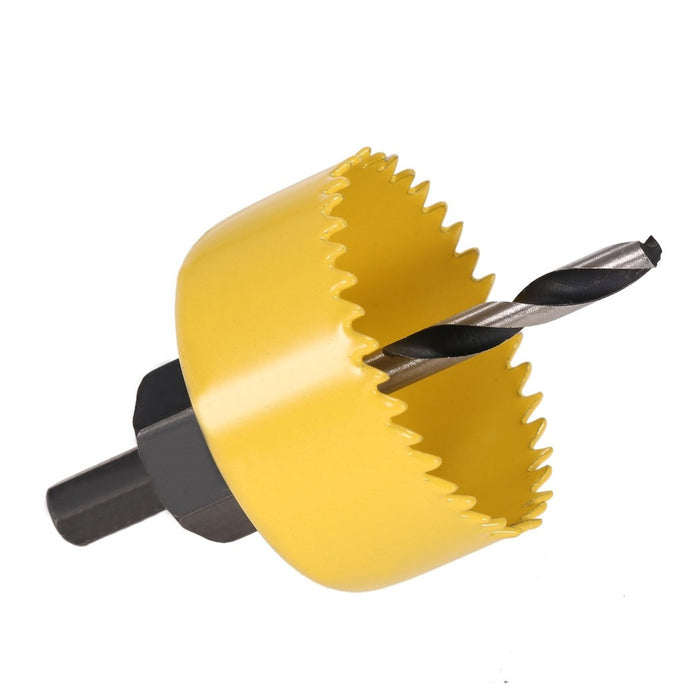 Trade Shop - Punta Trapano Per Foro Set 3 Pezzi Frese Fresa A Tazza Circolare Legno Plastica -