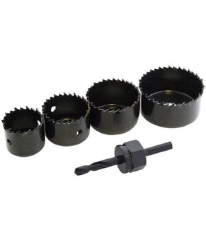 Punta Trapano Per Foro Set 5 Pz Frese Fresa A Tazza Circolare Per Legno Plastica         