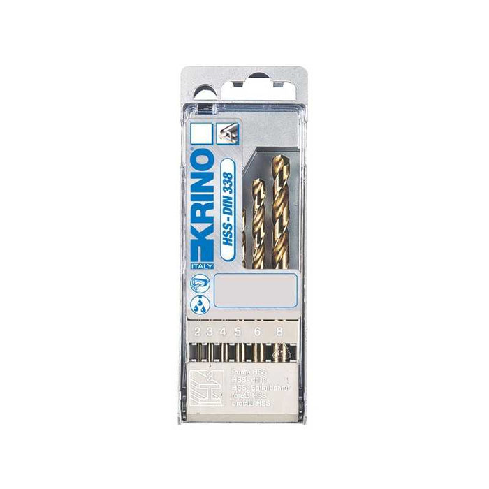 Punte HSS Cobalto Box Pl Sr.pz. 6 mm 2/8 Krino