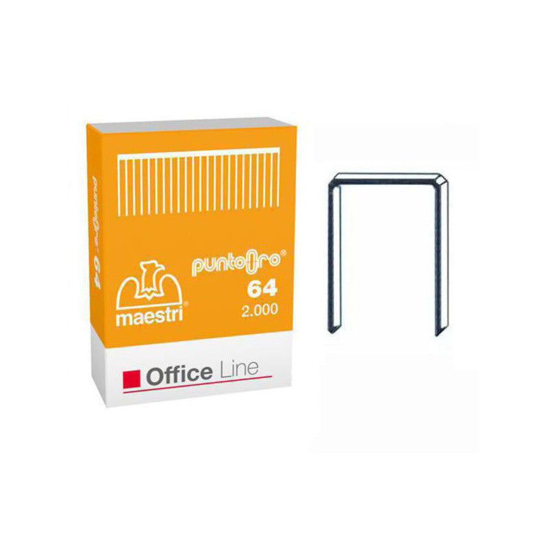 Punti Cucitrice Europlier 6 Pz 2000 Maestri