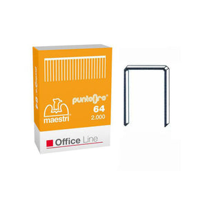 Punti Cucitrice Europlier 6 Pz 2000 Maestri