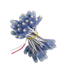 Punti Luce Luminosi 50 Led Cielo Stellato Mini Led 12v Vari Colori Luce 10w W-50  -bianco Caldo      -