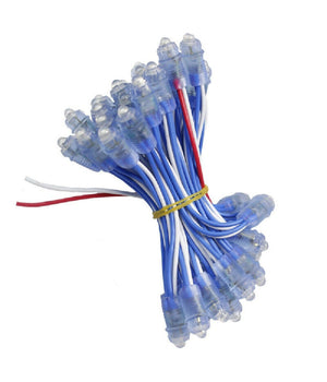 Punti Luce Luminosi 50 Led Cielo Stellato Mini Led 12v Vari Colori Luce 10w W-50  -verde      -