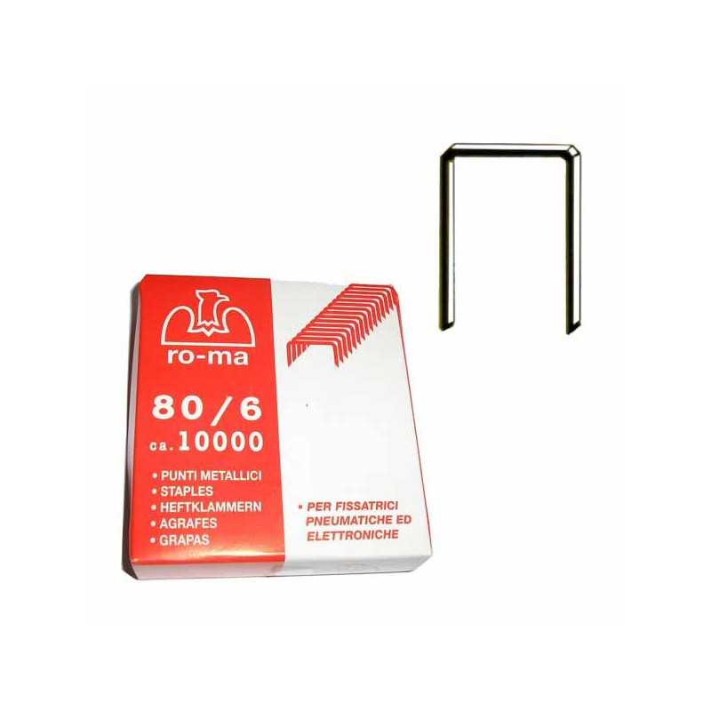 Punti mm 14 pz.10000 Bronzati 80/14 Maestri