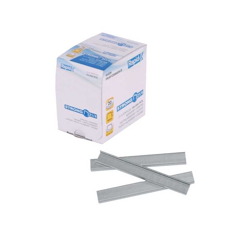 Punti Universali Larghi mm 4 pz.1000 R21/4 Rapid