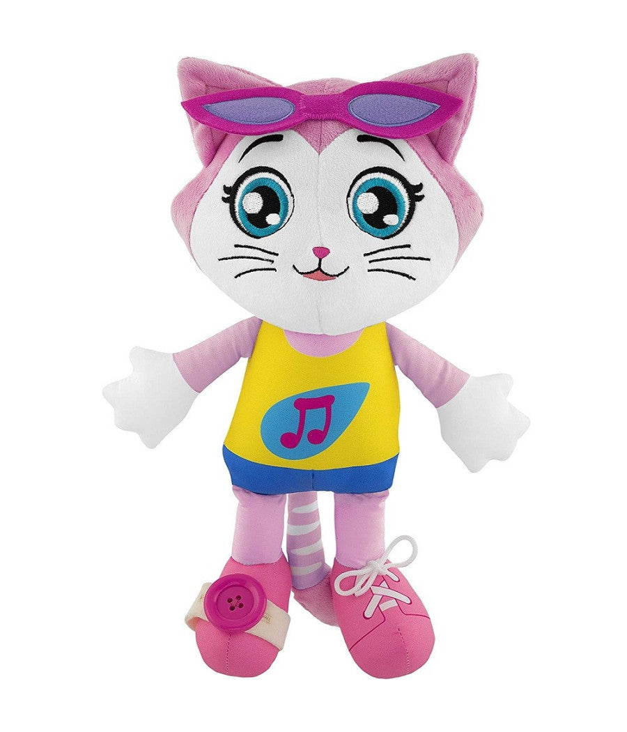 Pupazzo Milady Peluche Morbido Educativo 44 Gatti Gioco Per Bambini 1 Anno +         