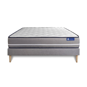 Kit rete e materasso matrimoniale Actimemo pur 140x190cm - Spessore : 20cm- memory foam - rigido