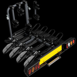 708/4W Portabici da gancio traino Pure Instinct 4 bici